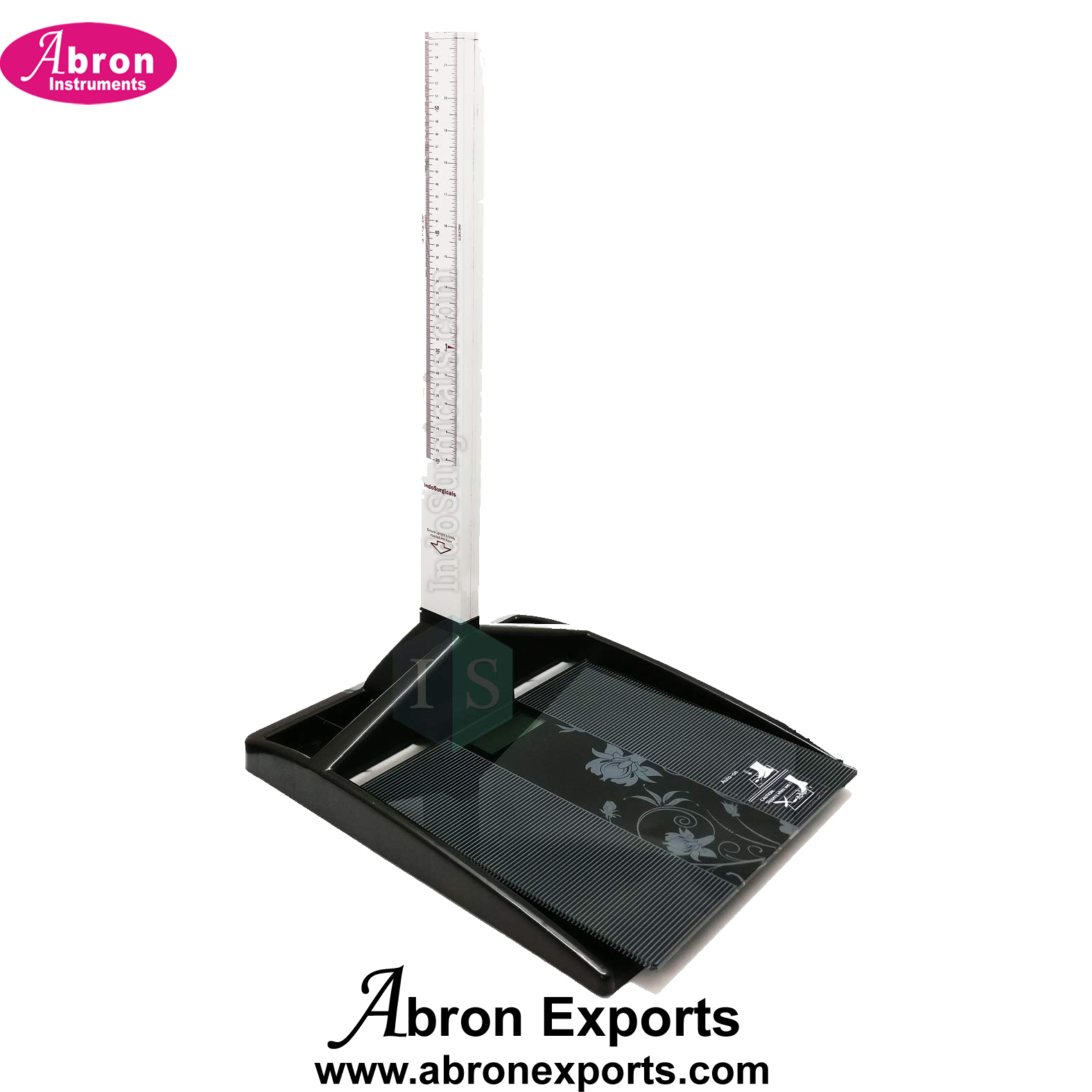 Stadiometer Height Scale  20-210cmx1mm Measuring Scale Folding Abron ABM-2520HS 